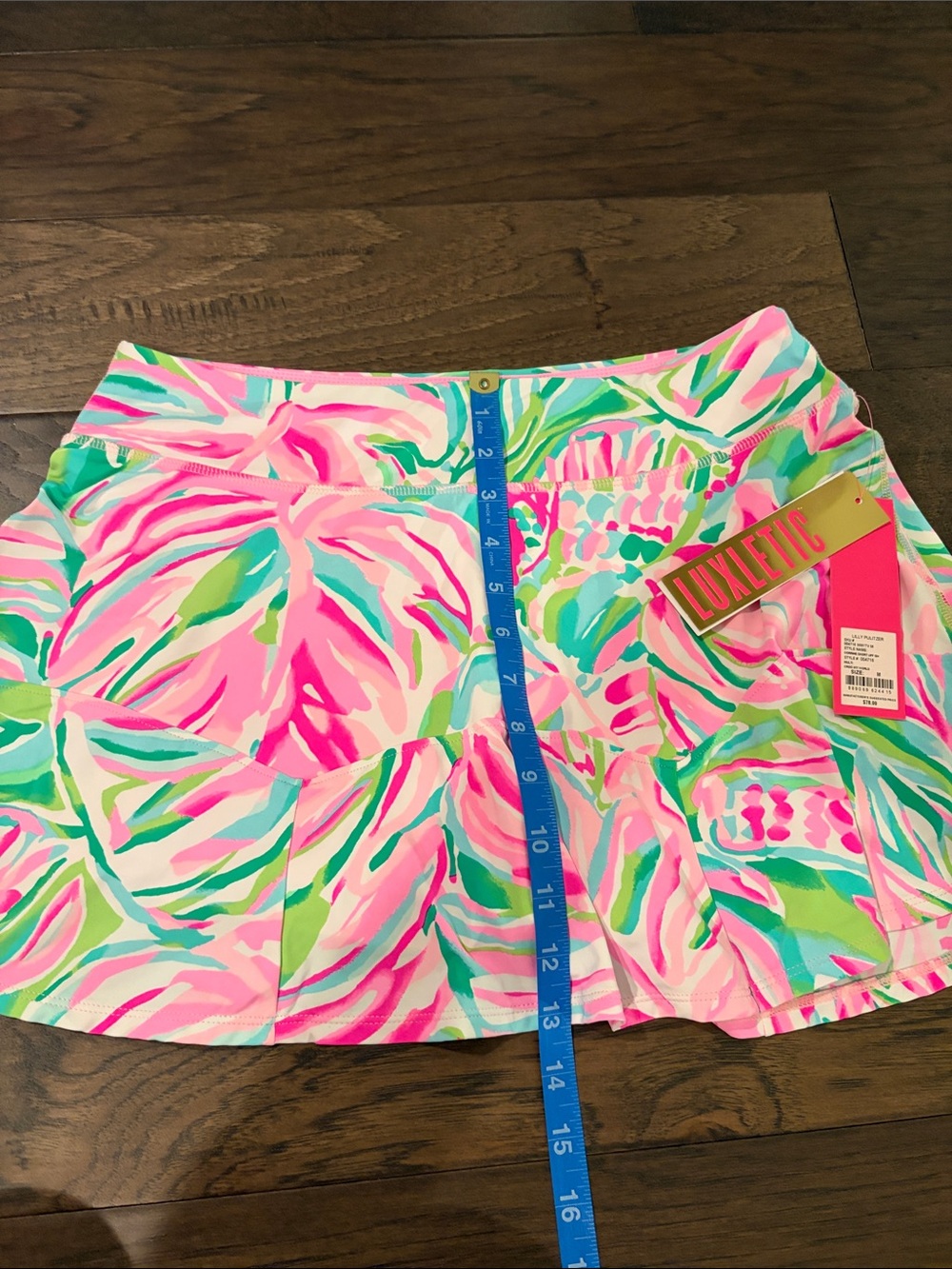 New With Tags Lilly Pulitzer Luxletic Corrine Skort Sz M - Picture 8 of 8